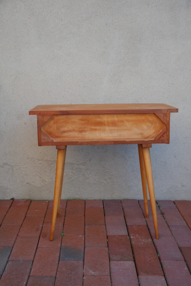 Vintage Sideboard mit Schachmuster